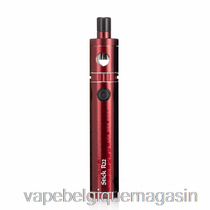 Vape Shop Bruxelles Smok Stick R22 40w Starter Kit Rouge Mat